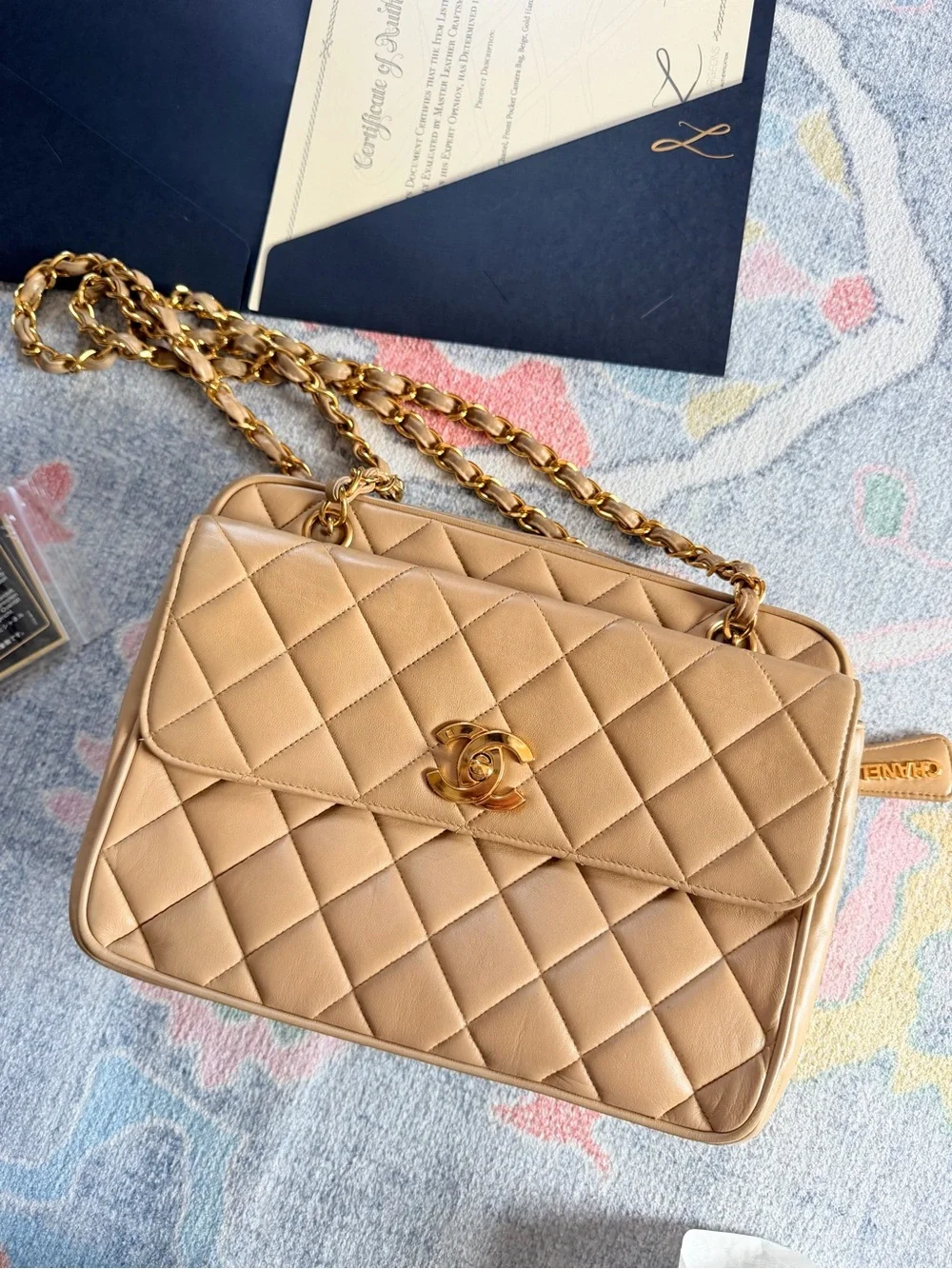 Vintage Chanel camera bag